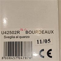 Salzano - Via Montegrappa, 28 - Sveglia Lowell Jm in Plastica U42502R - U42502R